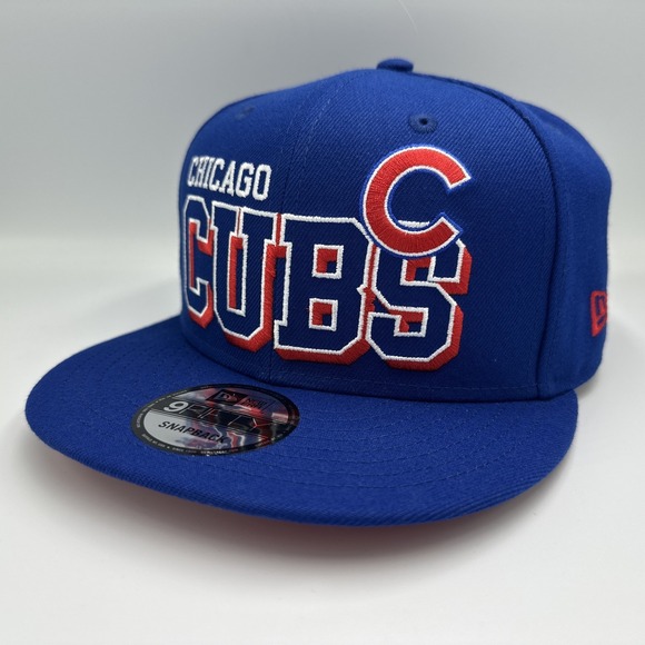 New Era Other - New Era Chicago Cubs Snapback Hat Mens OSFM Blue 9FIFTY MLB Game Day Cap NEW